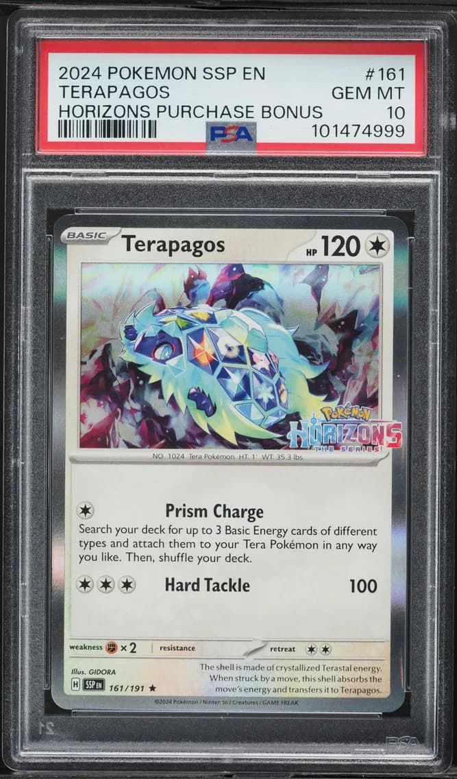 Terapagos, Surging Sparks, PSA 10