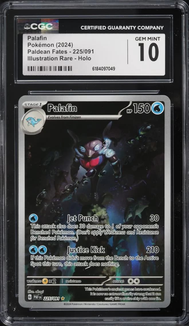 Palafin, Paldean Fates, CGC 10