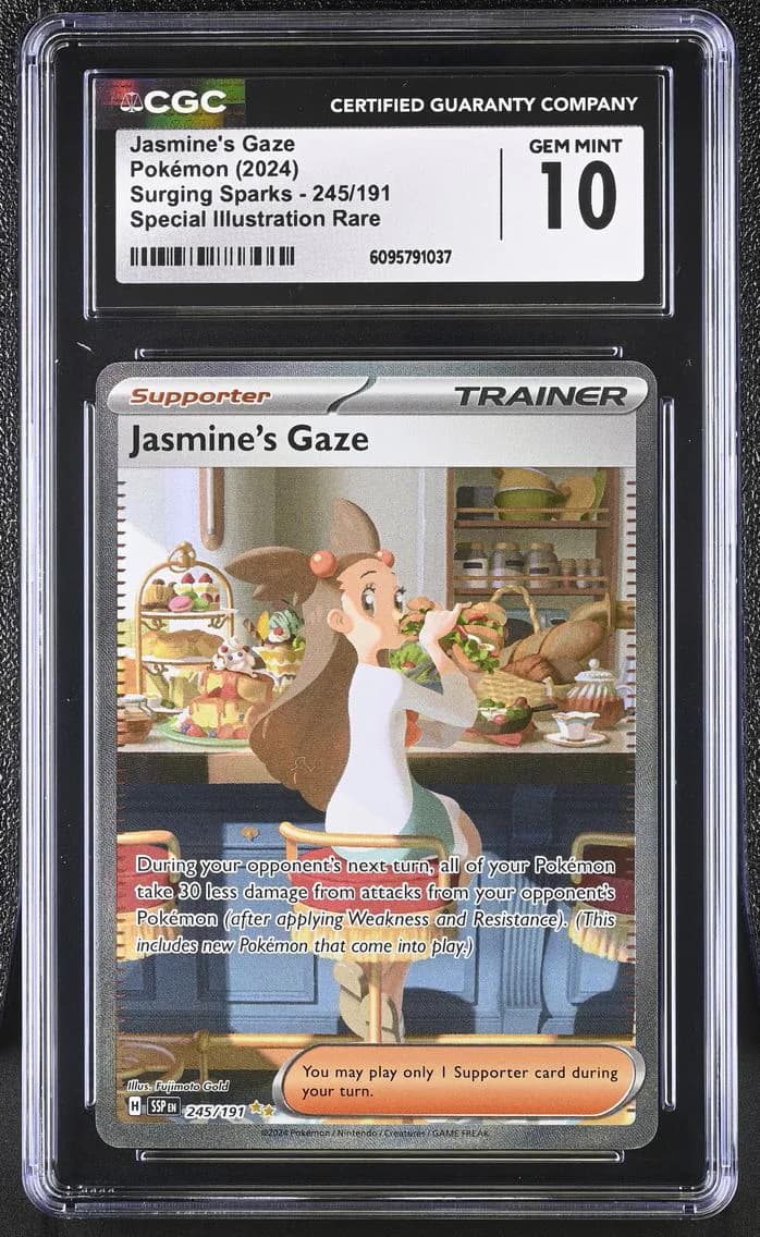 Jasmine's Gaze, Surging Sparks, CGC 10