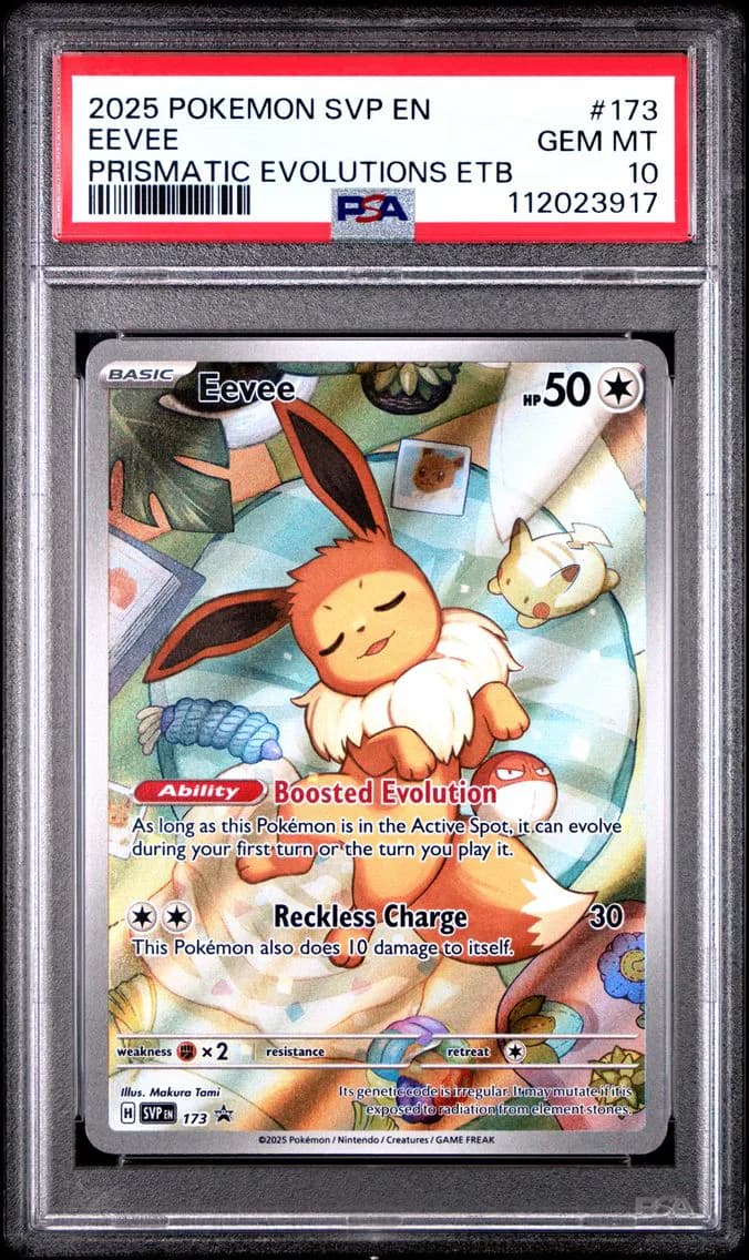 Eevee, SV Black Star Promo, PSA 10