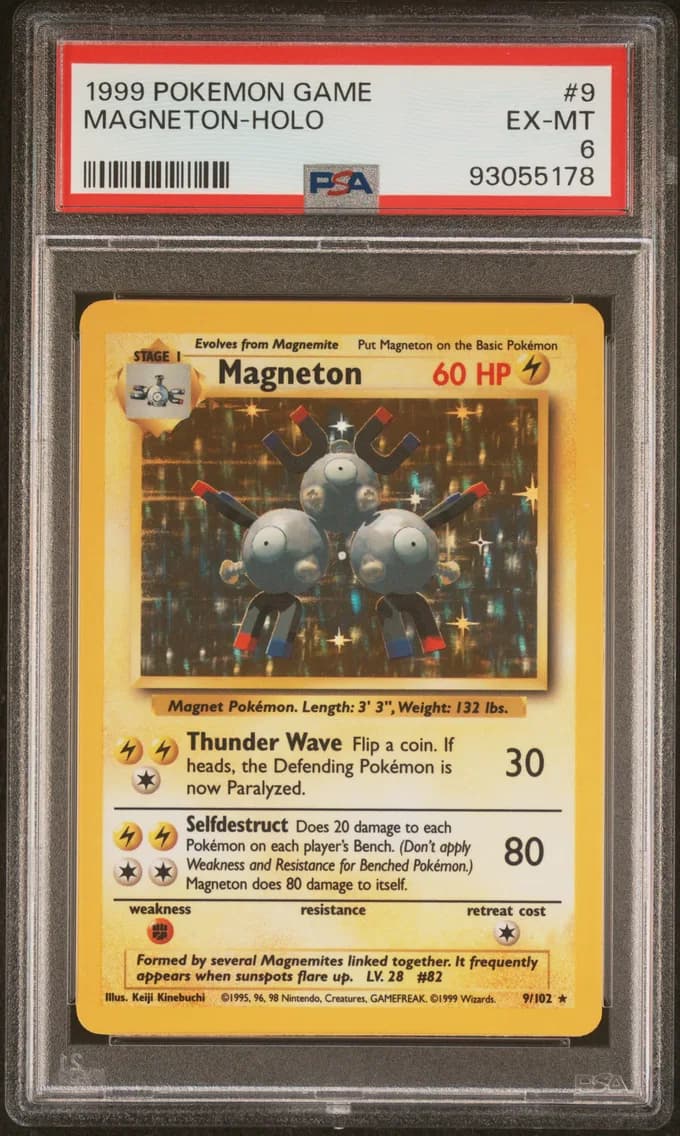 Magneton-Holo, Game, PSA 6
