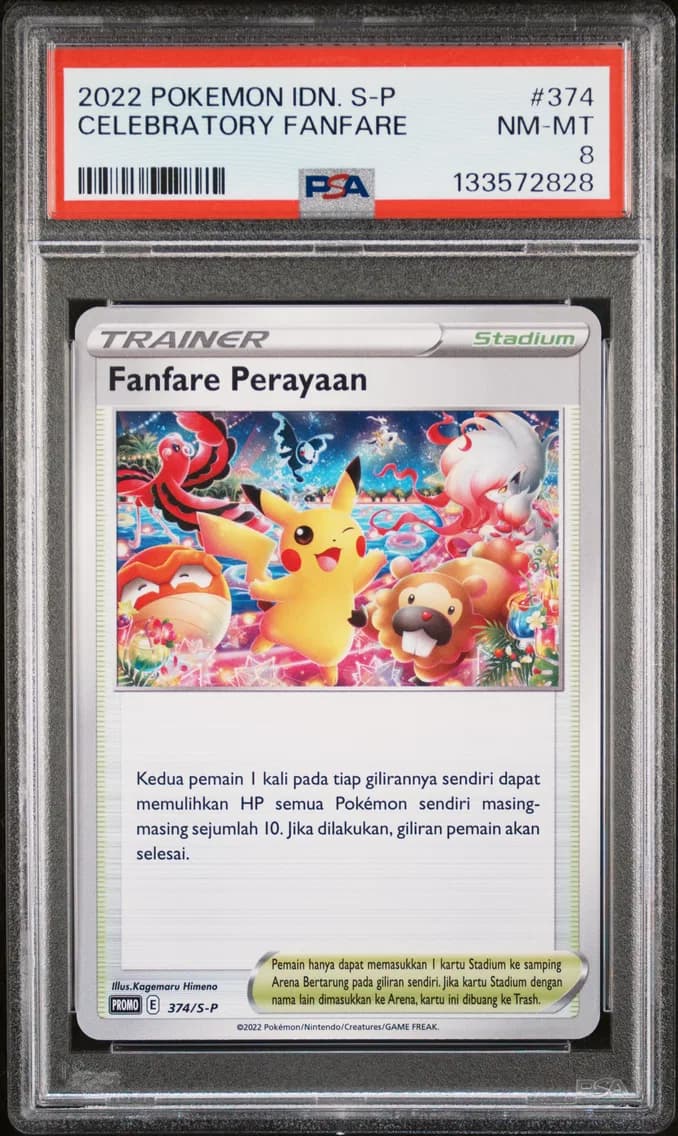 Celebratory Fanfare, Indonesian S Promo, PSA 8