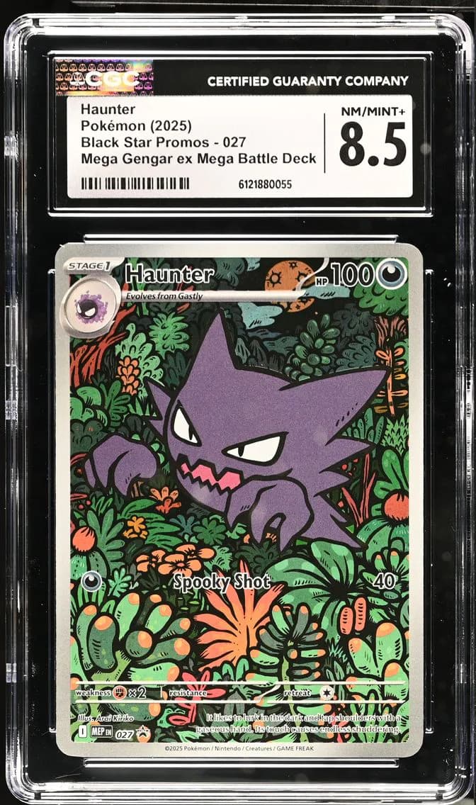 Haunter, Black Star Promos - Mega Evolution MEP EN, CGC 8.5