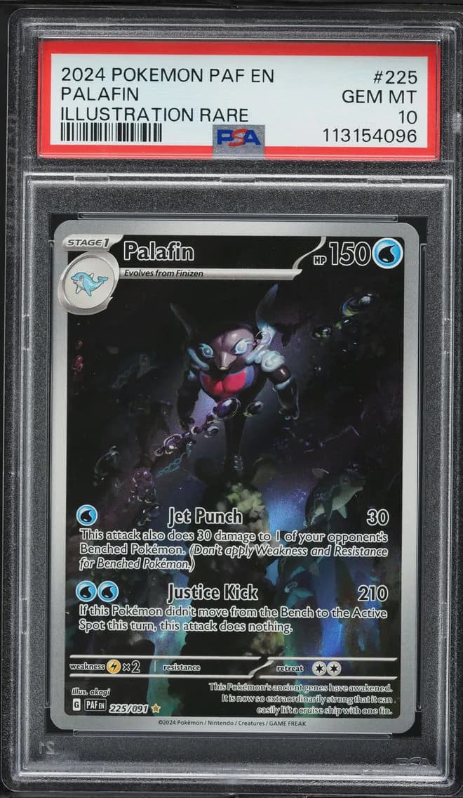 Palafin, Paldean Fates, PSA 10