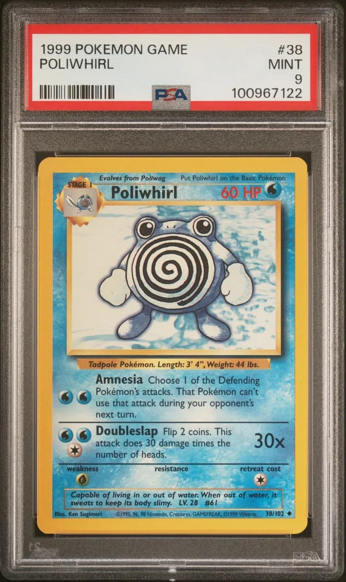 Poliwhirl, Game, PSA 9