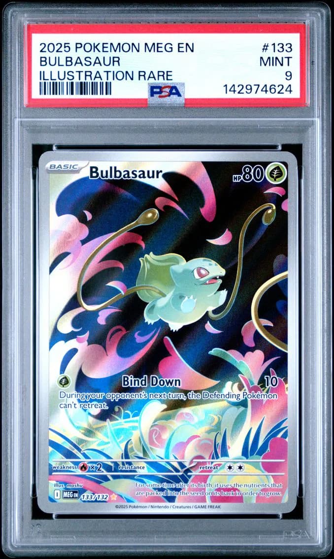 Bulbasaur, Mega Evolution, PSA 9