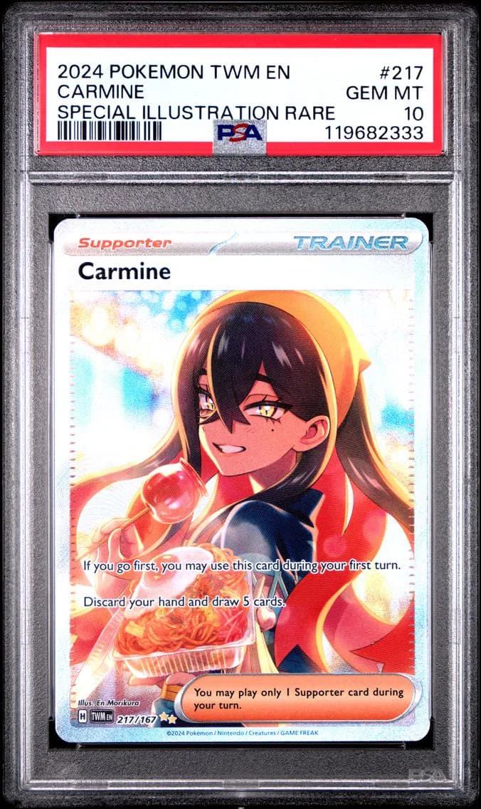 Carmine, Twilight Masquerade, PSA 10