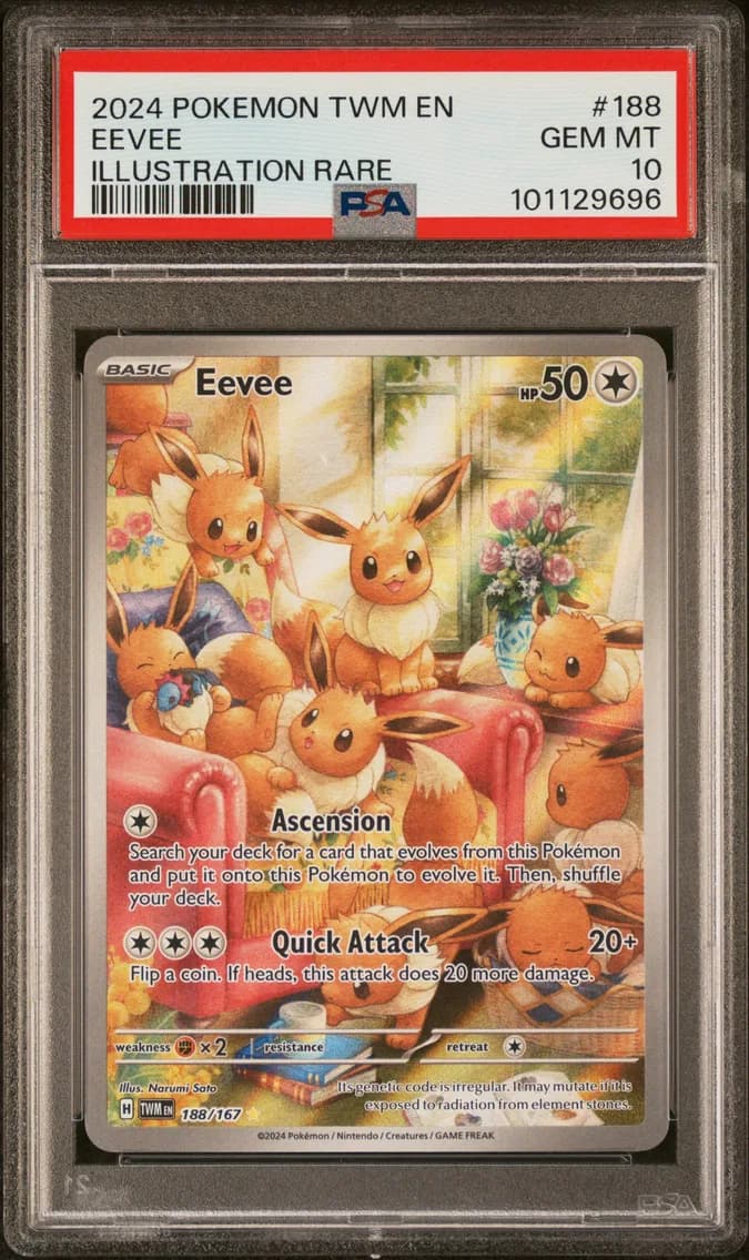 Eevee, Twilight Masquerade, PSA 10