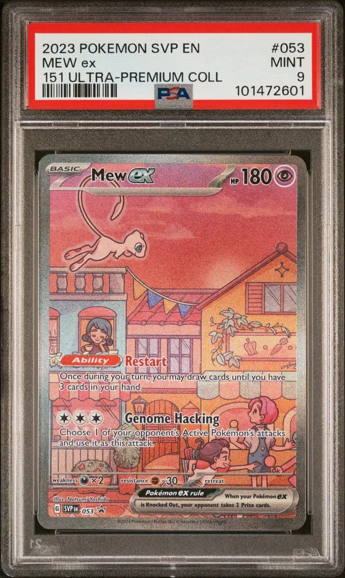 Mew EX, SV Black Star Promo, PSA 9