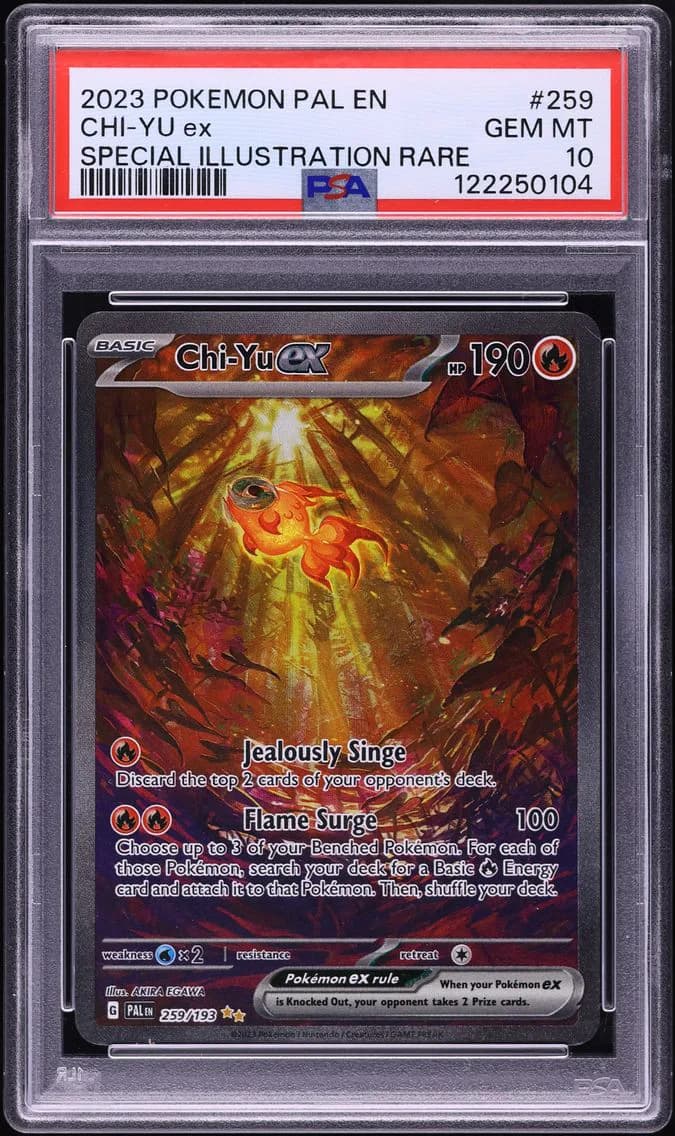 Chi-Yu ex, Paldea Evolved, PSA 10