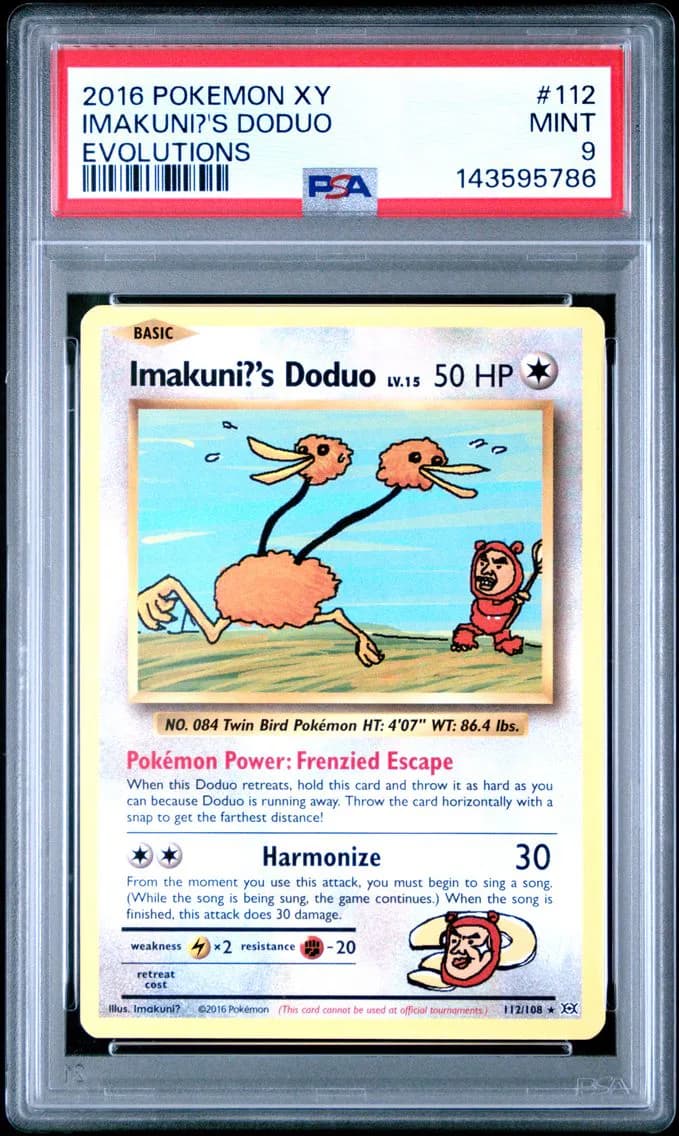 Imakuni?'s Doduo, XY Evolutions, PSA 9