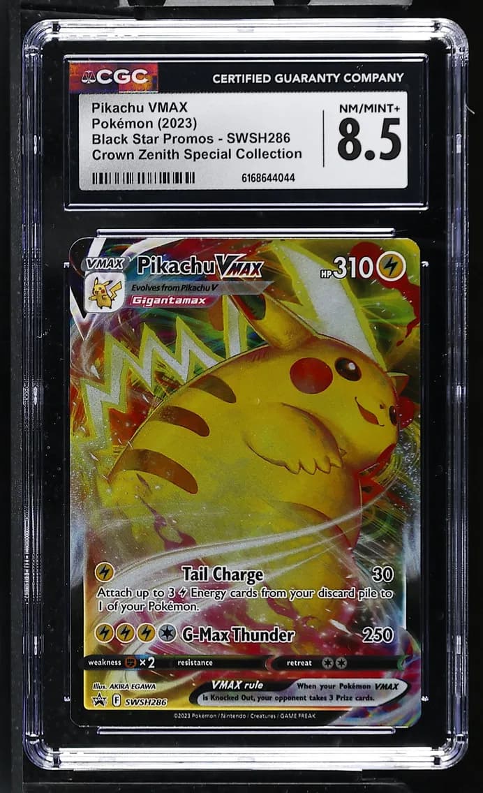 Pikachu VMAX, Black Star Promos - Sword & Shield, CGC 8.5
