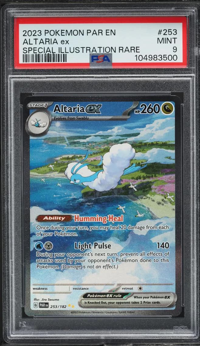 Altaria EX, Paradox Rift, PSA 9