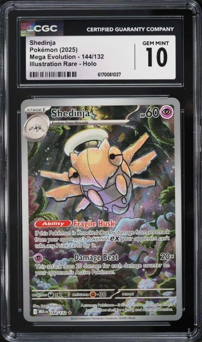 IR Shredinja, Mega Evolution, CGC 10