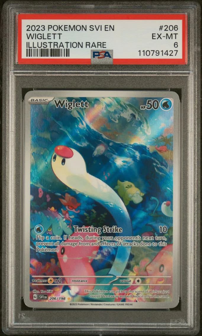 Wiglett, Scarlet & Violet, PSA 6