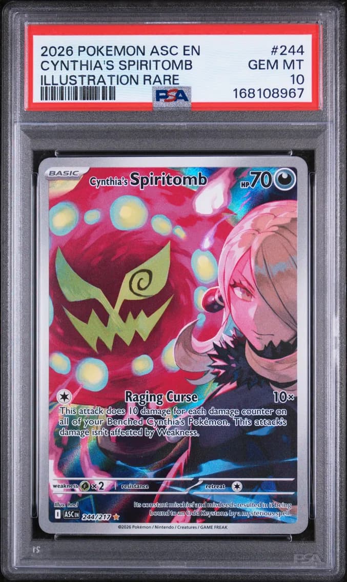 Cynthia's Spiritomb, Ascended Heroes, PSA 10