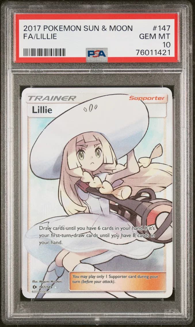 Lillie, Sun & Moon, PSA 10