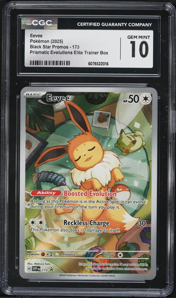 Eevee, Black Star Promos - Scarlet & Violet SVP EN, CGC 10