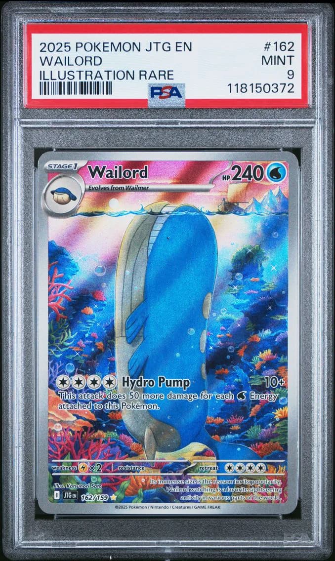 Wailord, Journey Together, PSA 9