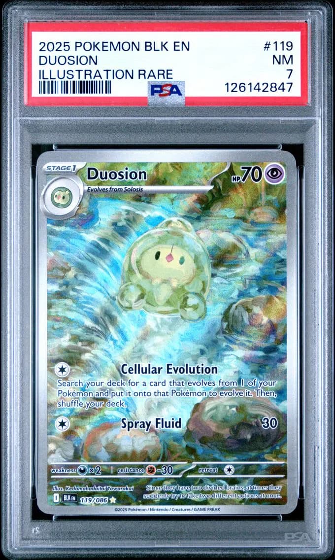 Duosion, Black Bolt, PSA 7