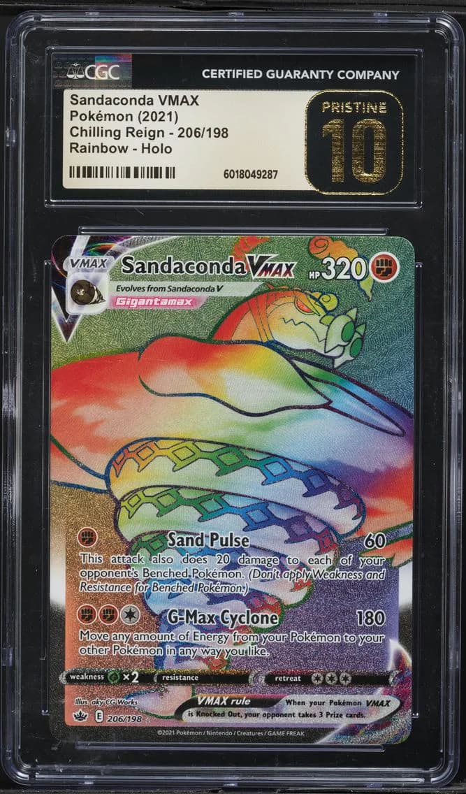 Sandaconda VMAX, Chilling Reign, CGC 10