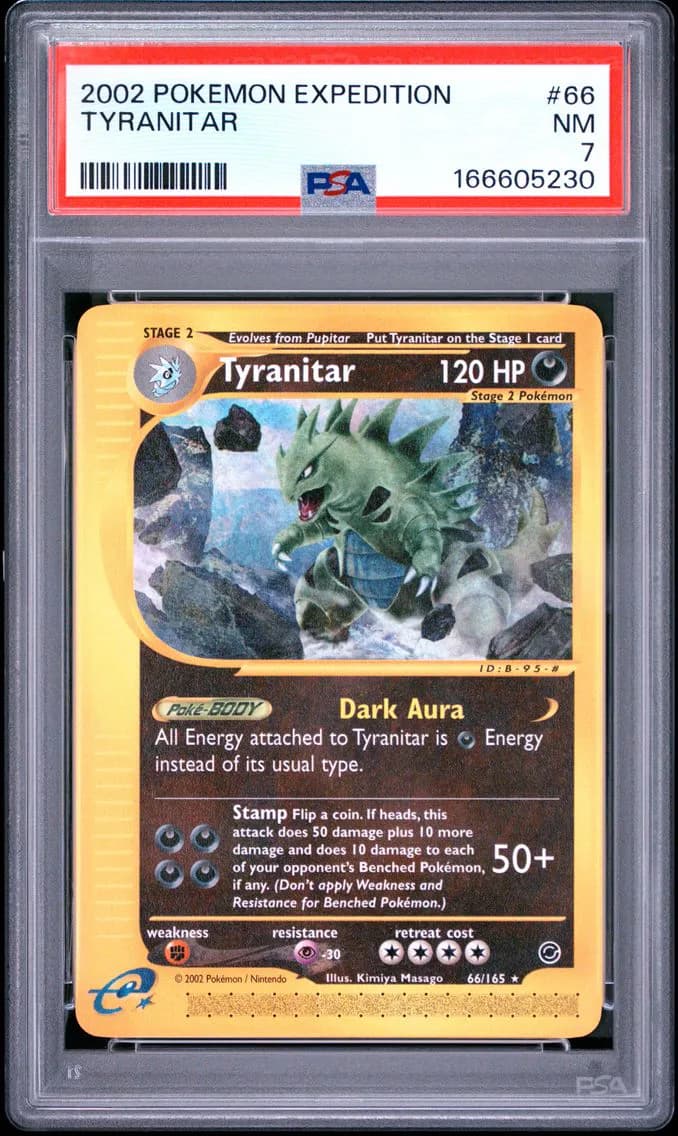 Tyranitar, Expedition, PSA 7