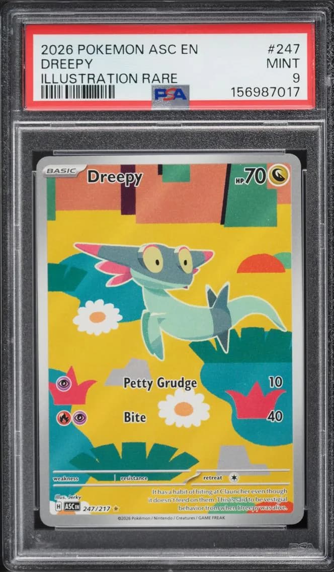 Dreepy, Ascended Heroes, PSA 9