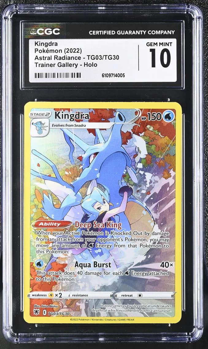 Kingdra, Astral Radiance, CGC 10
