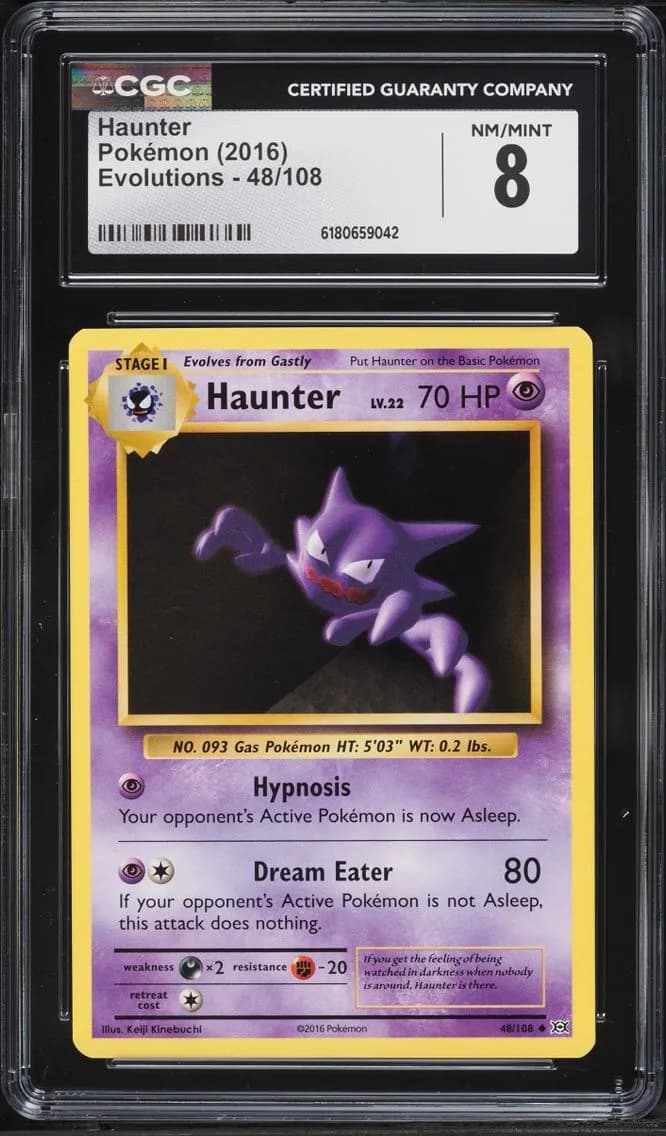 Haunter, Evolutions, CGC 8