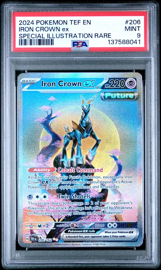 Iron Crown EX, Temporal Forces, PSA 9