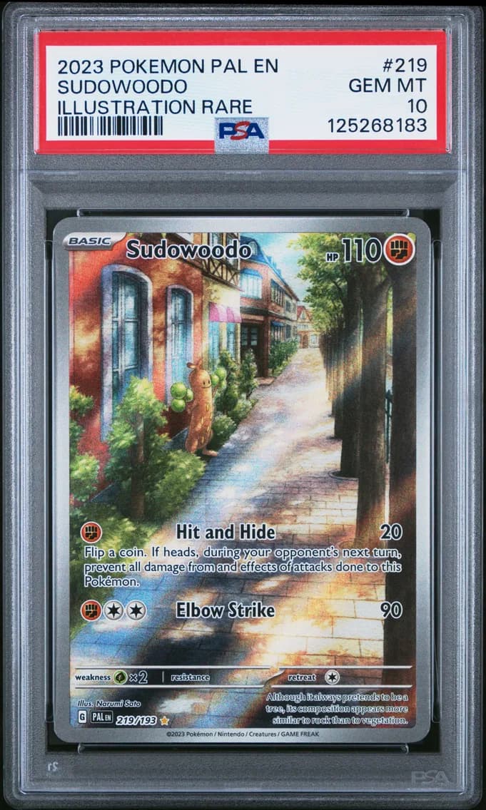 Sudowoodo, Paldea Evolved, PSA 10