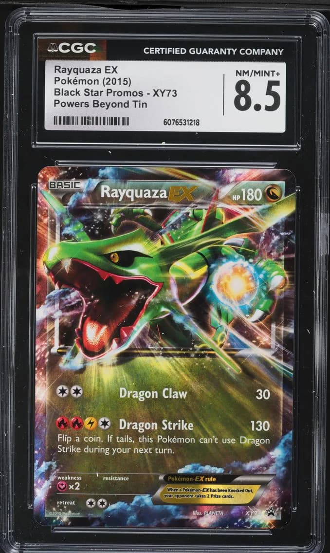 Rayquaza EX, Black Star Promos - XY, CGC 8.5