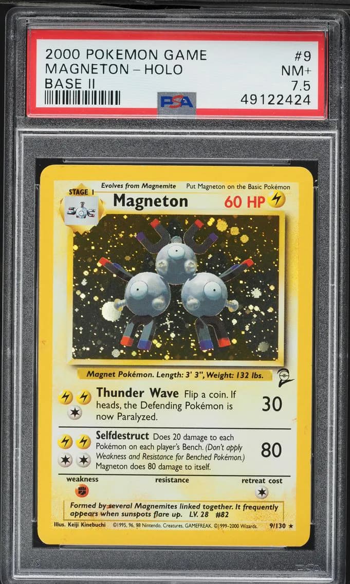 Magneton-Holo, Game Base II, PSA 7.5
