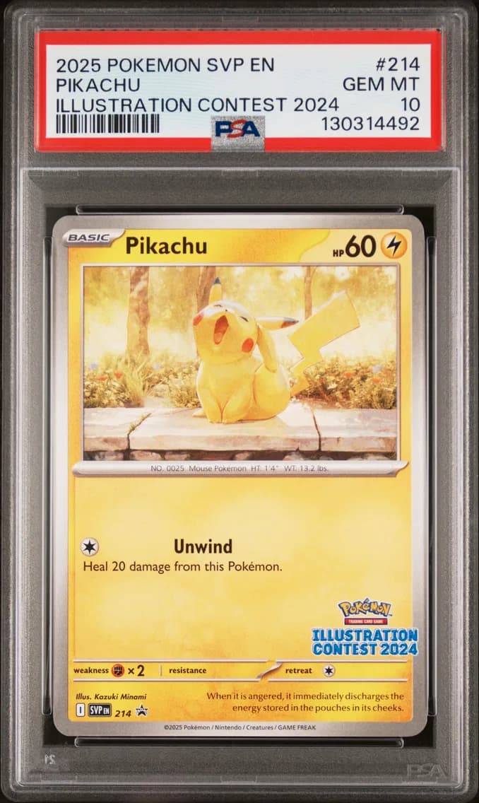 Pikachu, SV Black Star Promo, PSA 10
