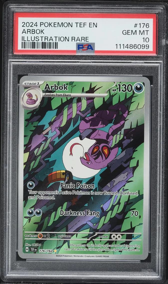 Arbok, Temporal Forces, PSA 10