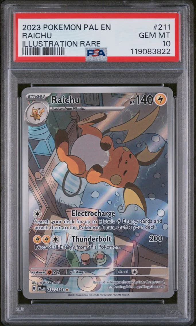 Raichu, Paldea Evolved, PSA 10