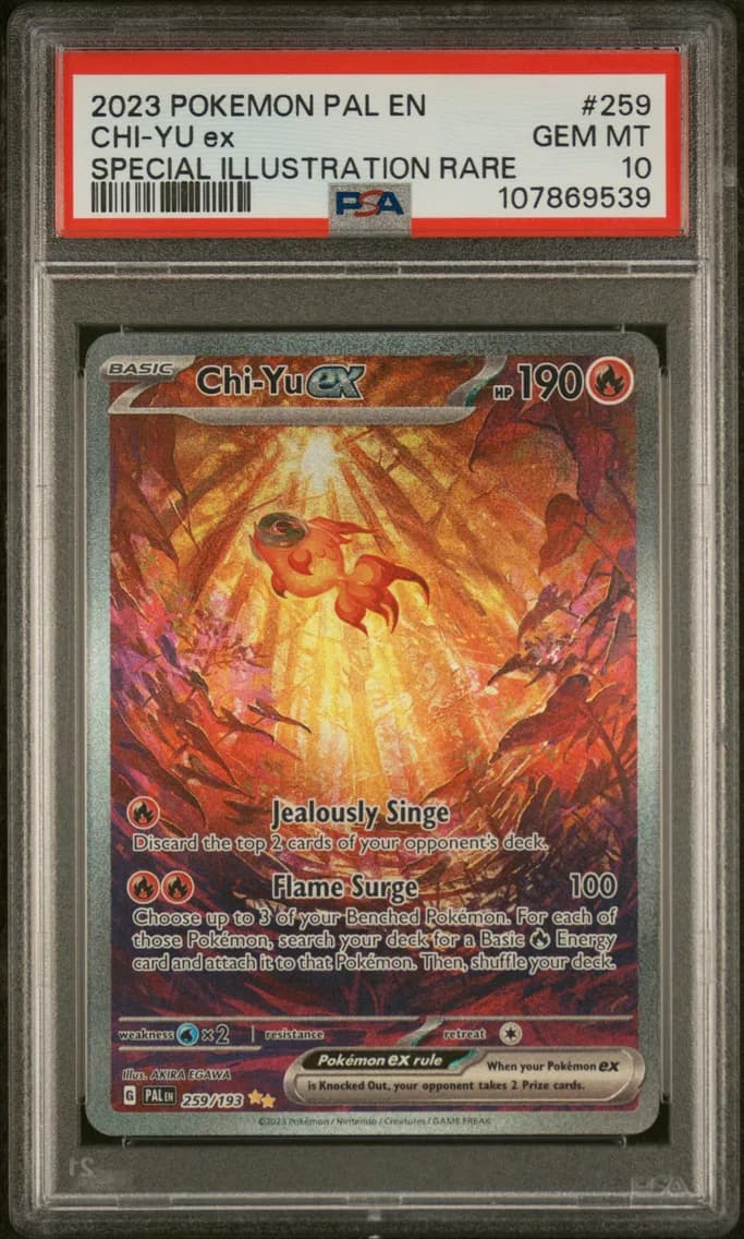 Chi-YU EX, Paldea Evolved, PSA 10
