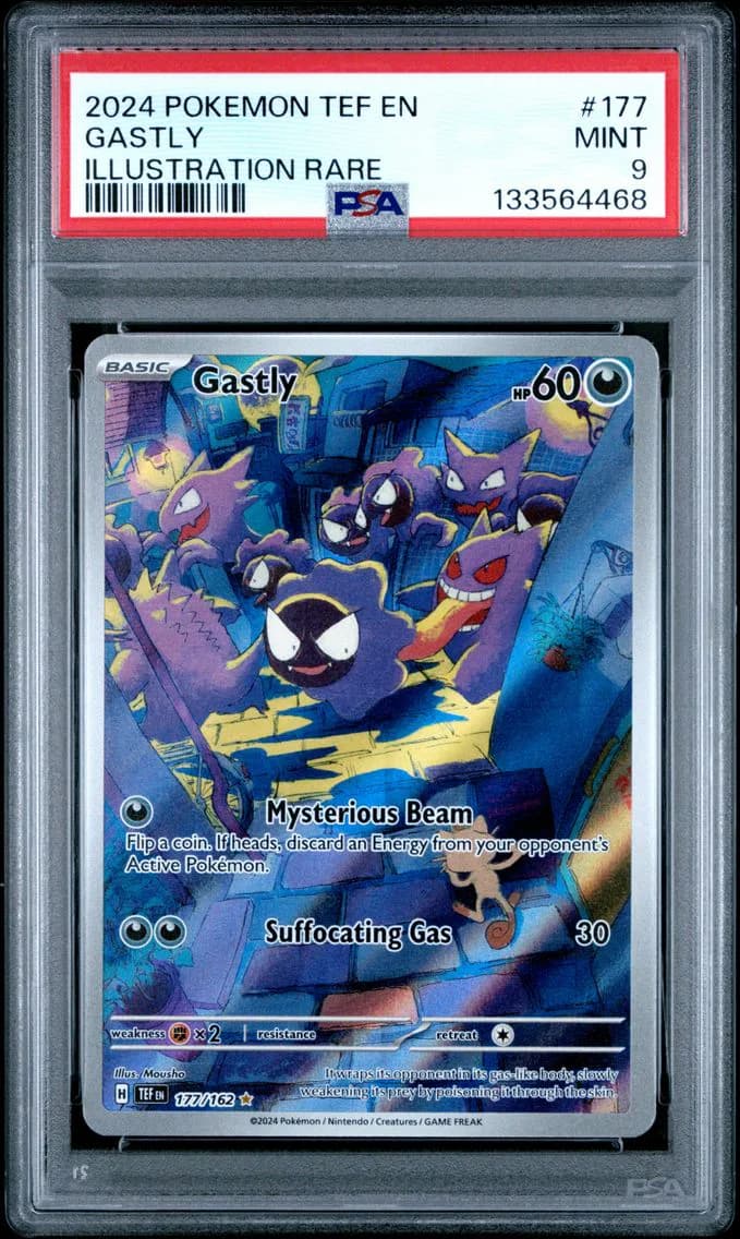 Gastly, Temporal Forces, PSA 9