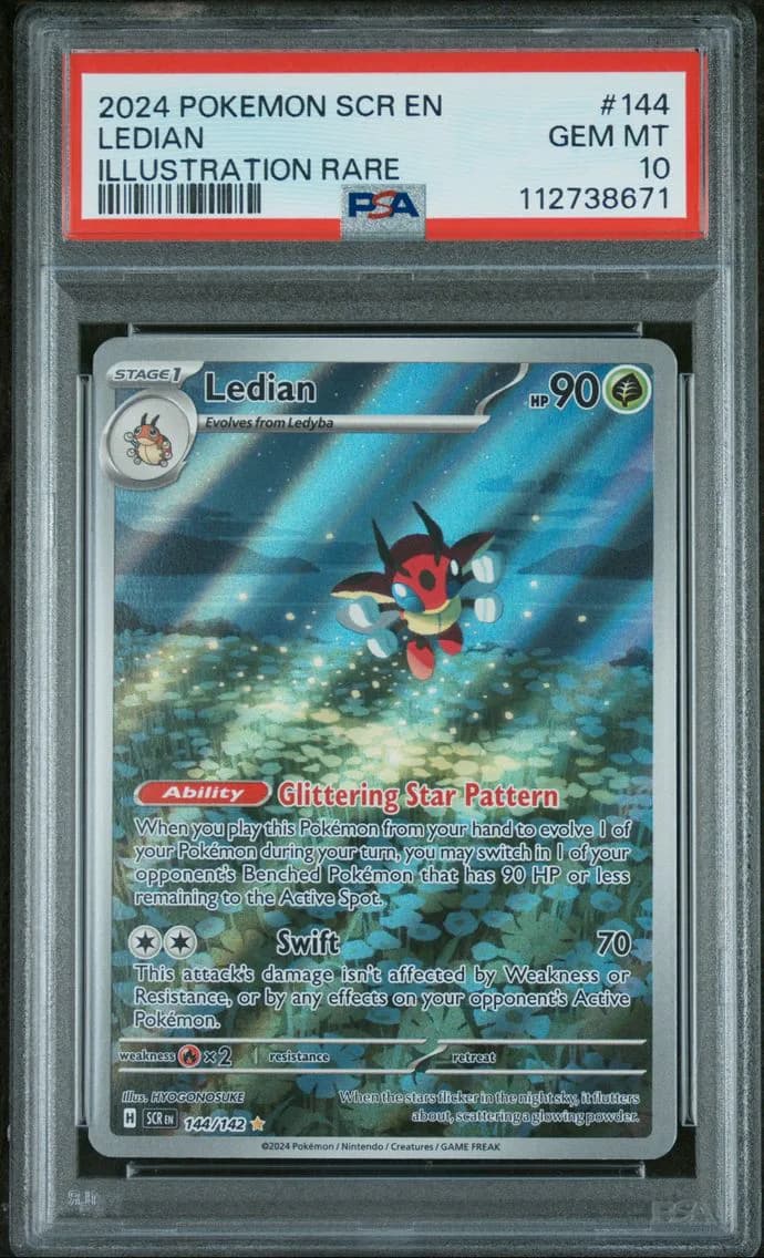 Ledian, Stellar Crown, PSA 10