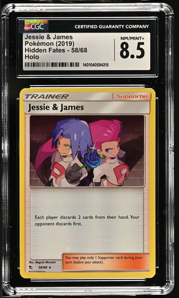 Jessie & James, Hidden Fates, CGC 8.5