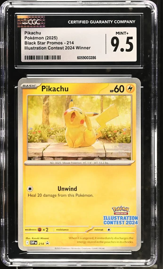 Pikachu, Black Star Promos - Scarlet & Violet SVP EN, CGC 9.5
