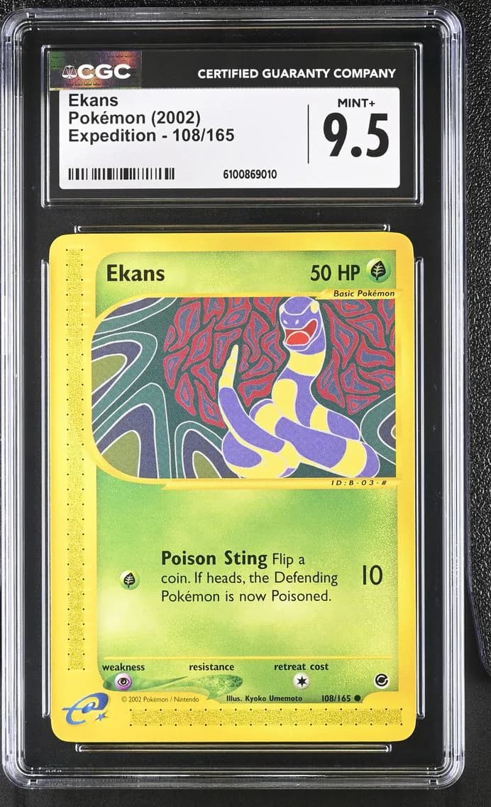 Ekans, Expedition, CGC 9.5