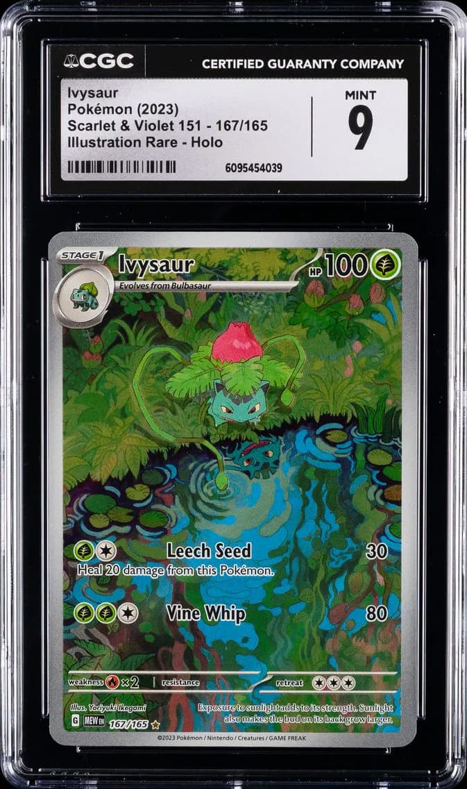 Ivysaur, Scarlet & Violet 151, CGC 9