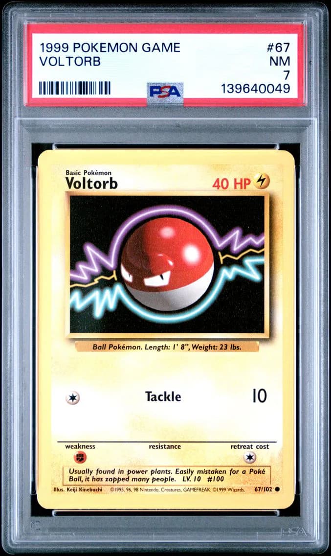 Voltorb, Game, PSA 7