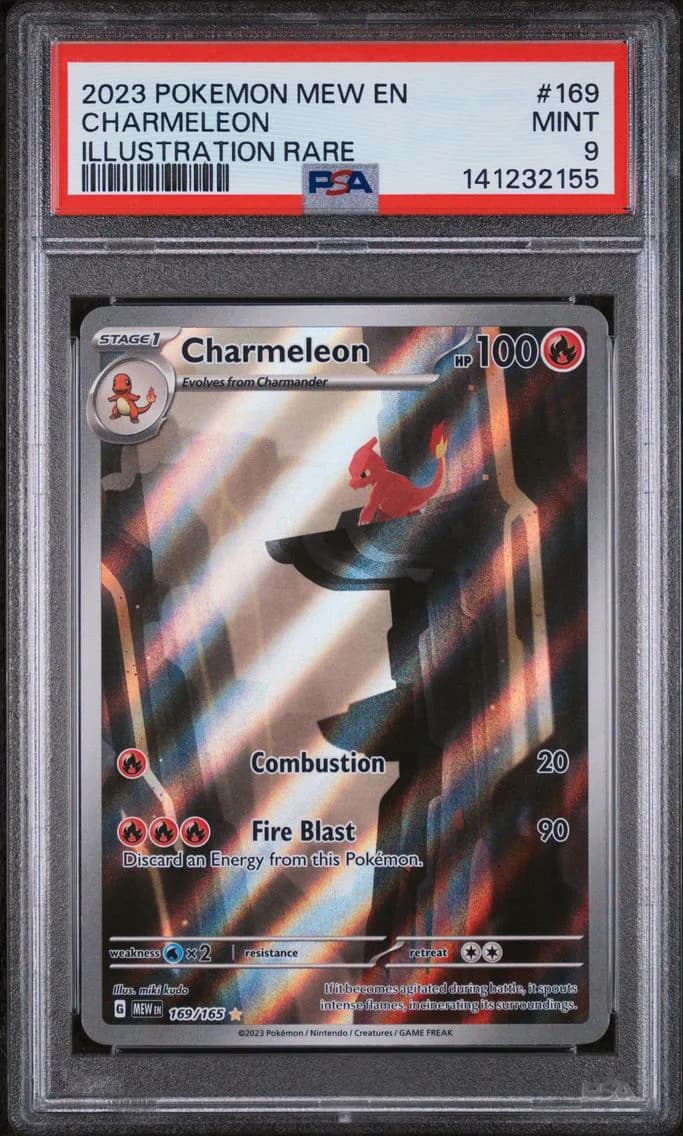 Charmeleon, 151, PSA 9
