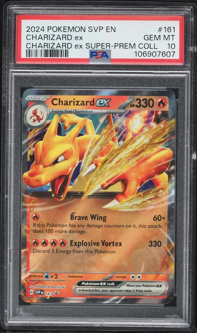 Charizard EX, SV Black Star Promo, PSA 10
