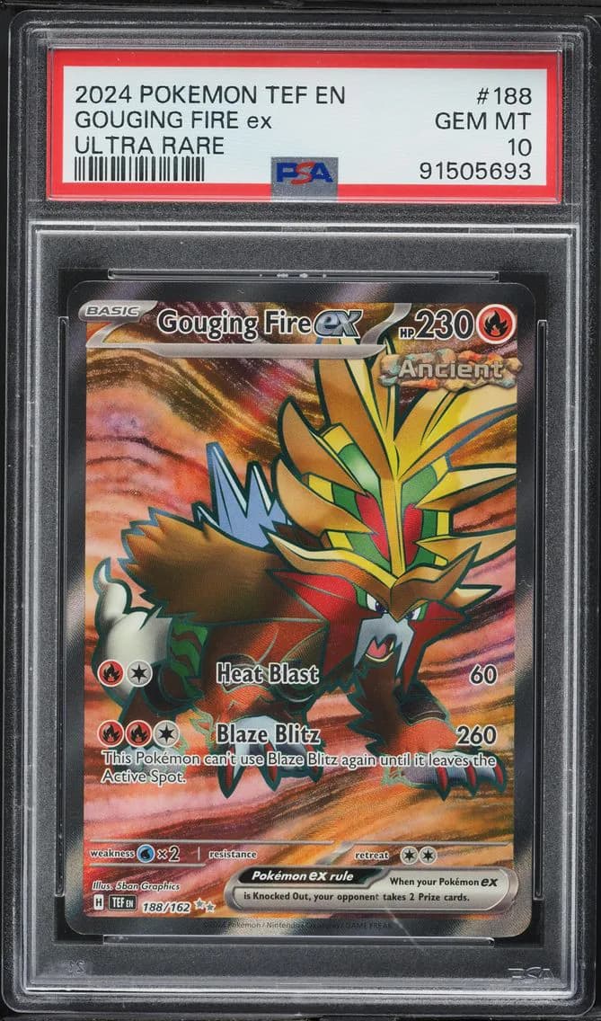 Gouging Fire EX, Temporal Forces, PSA 10