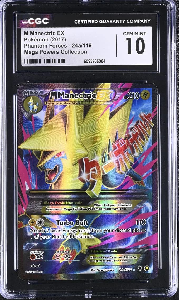 M Manectric EX, Phantom Forces, CGC 10