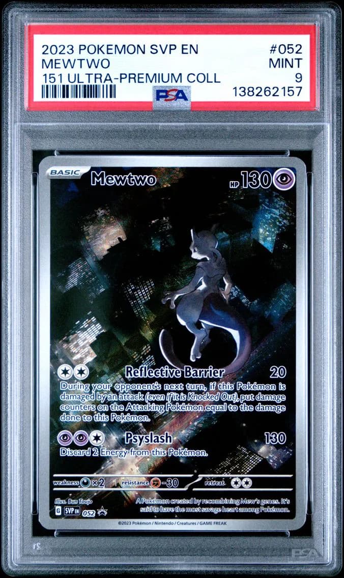 Mewtwo, SV Black Star Promo, PSA 9
