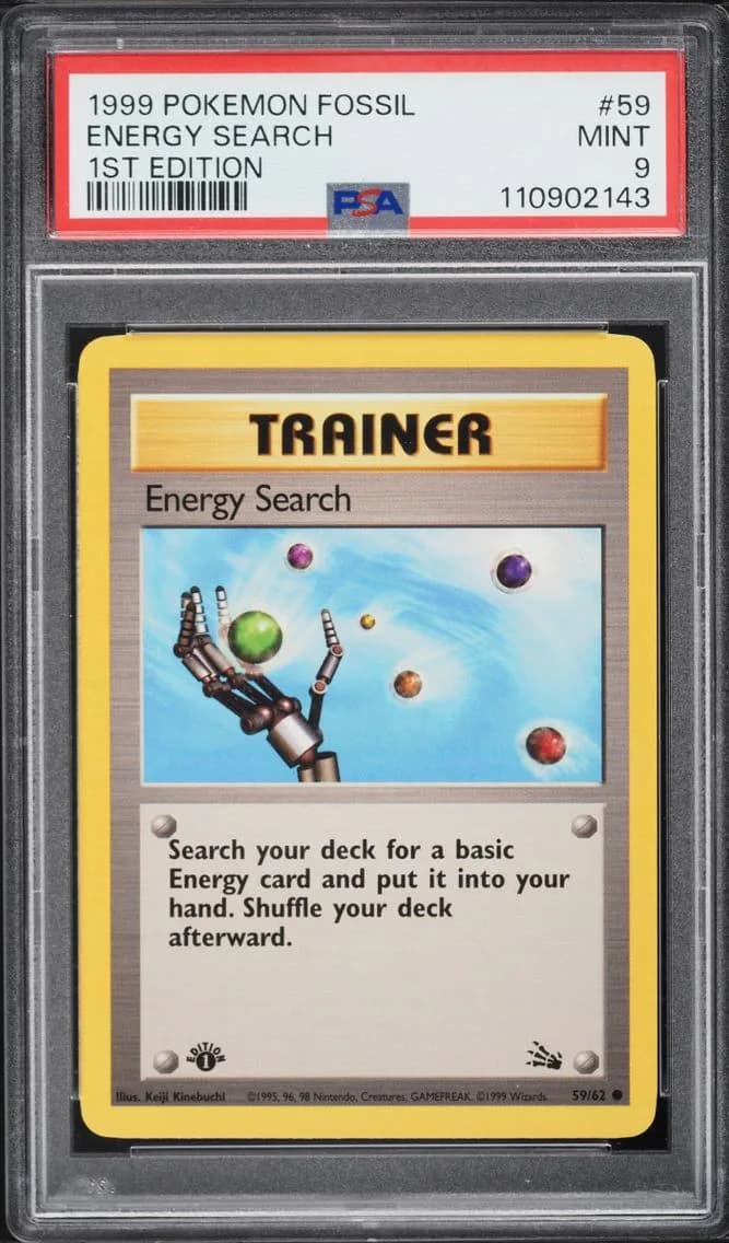 Energy Search, Fossil, PSA 9
